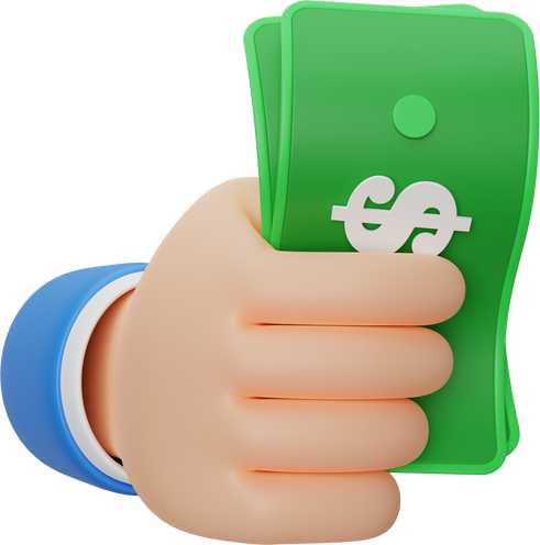 3d cash payment